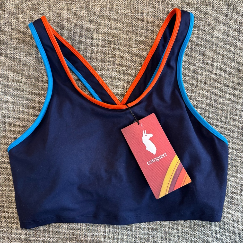 NWT Cotopaxi Medium Mari Crop Top Sports Bra